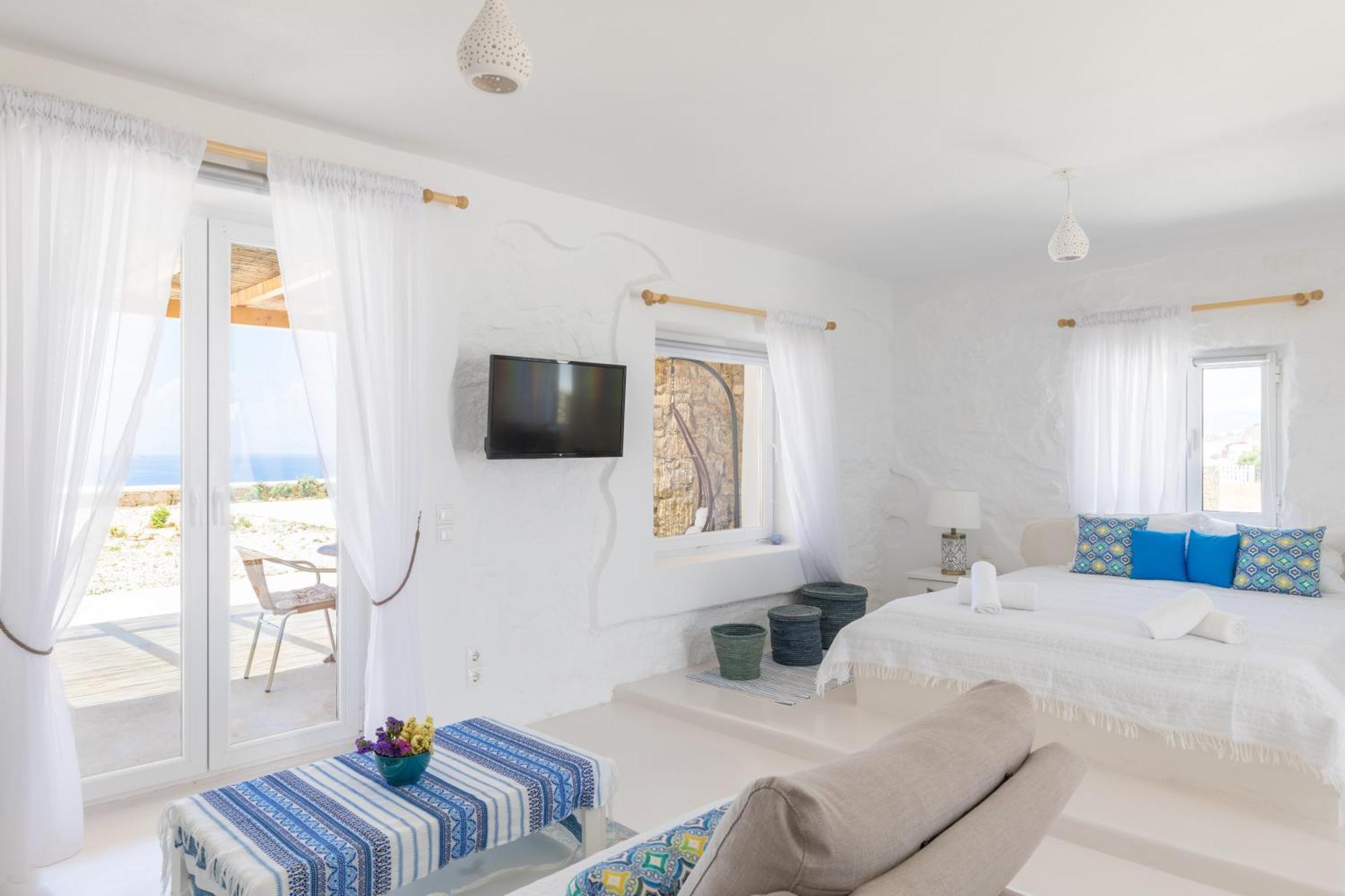 Sugar Blue Apartman Mykonos Town Szoba fotó